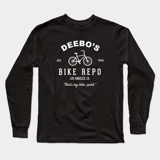 Deebo's Bike Repo Est. 1995 - vintage logo Long Sleeve T-Shirt by BodinStreet